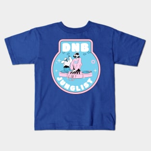 DNB - Female Junglist Kids T-Shirt